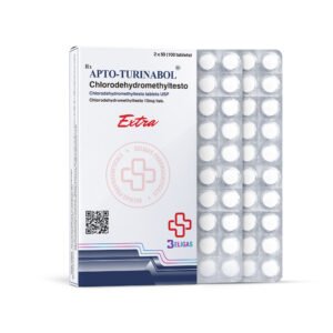 Apto – Turinabol® <p class="fgs">Chlorodehydromethyltestosterone 10mg</p>
