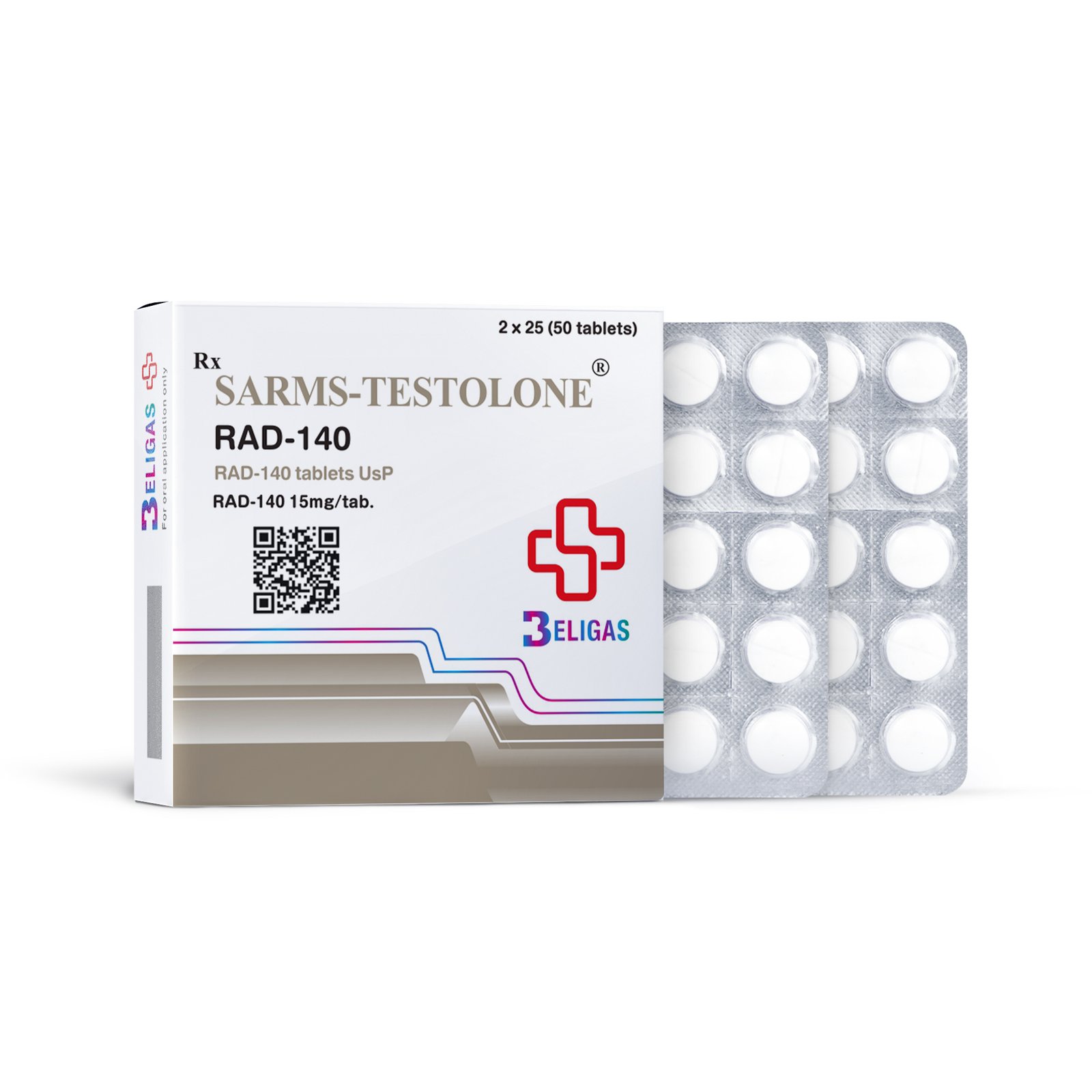 SARMS – TESTOLONE® <p class="fgs">RAD – 140 15mg</p>