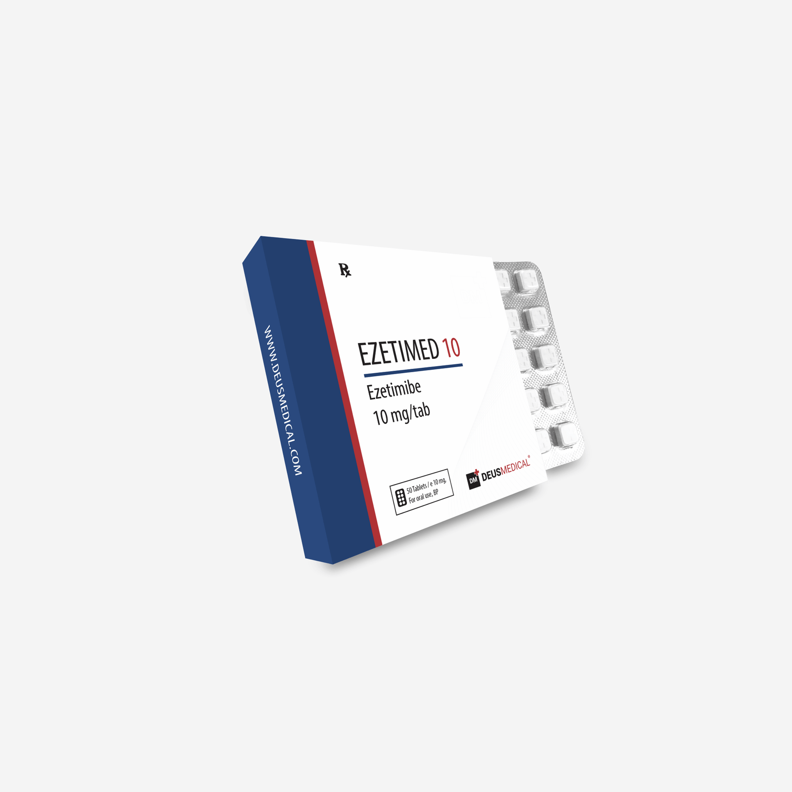 Ezetimed 10mg – Ezetimibe – Deus Medical - Image 2